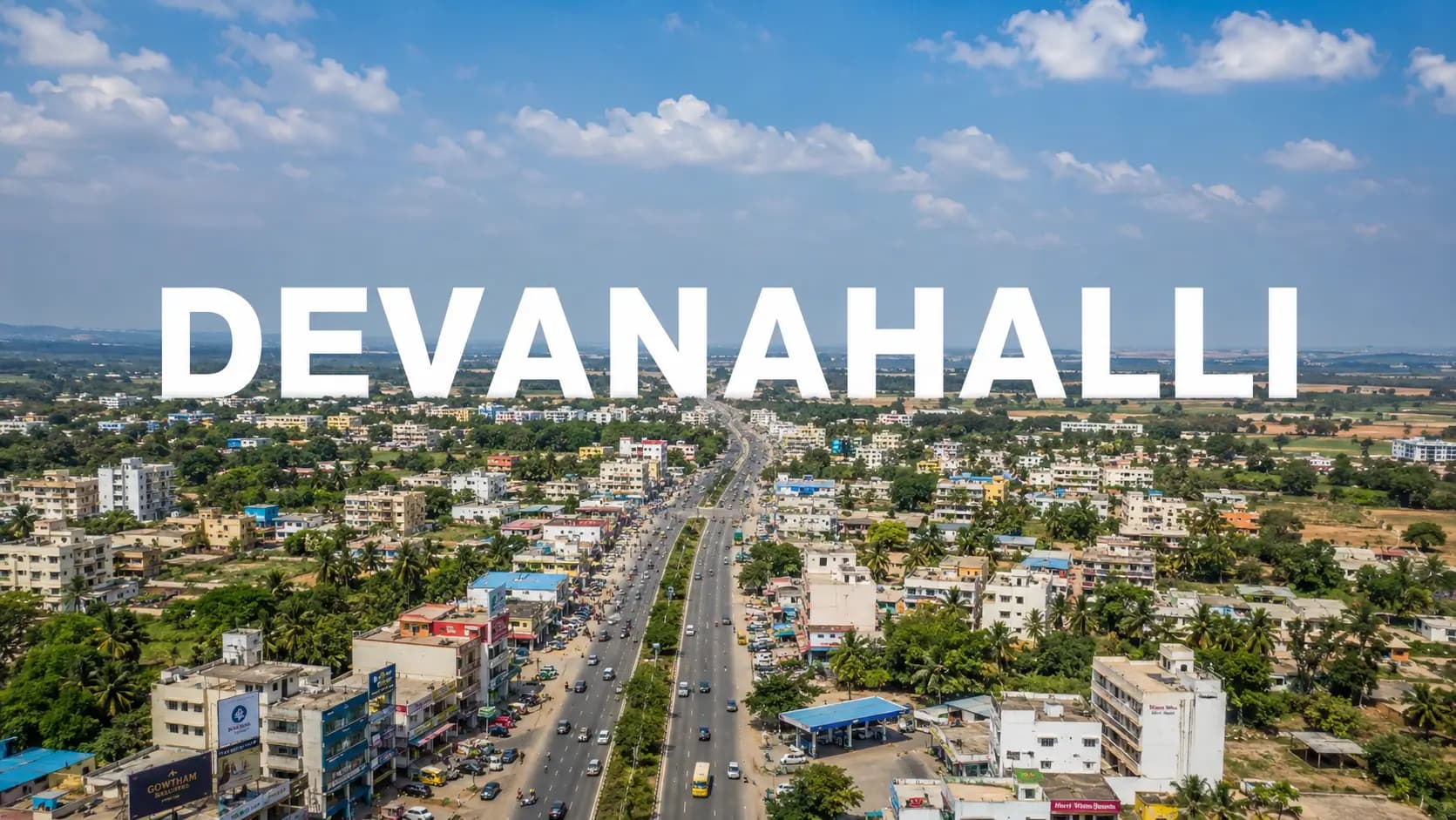 Devanahalli Drone View