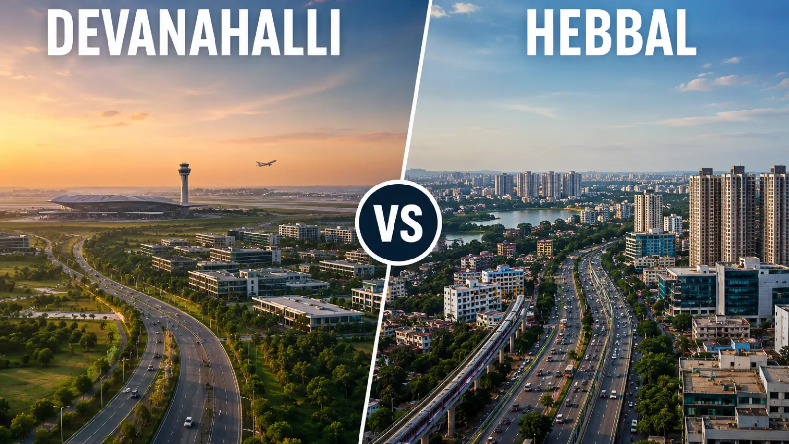 Devanahalli vs Hebbal real estate
