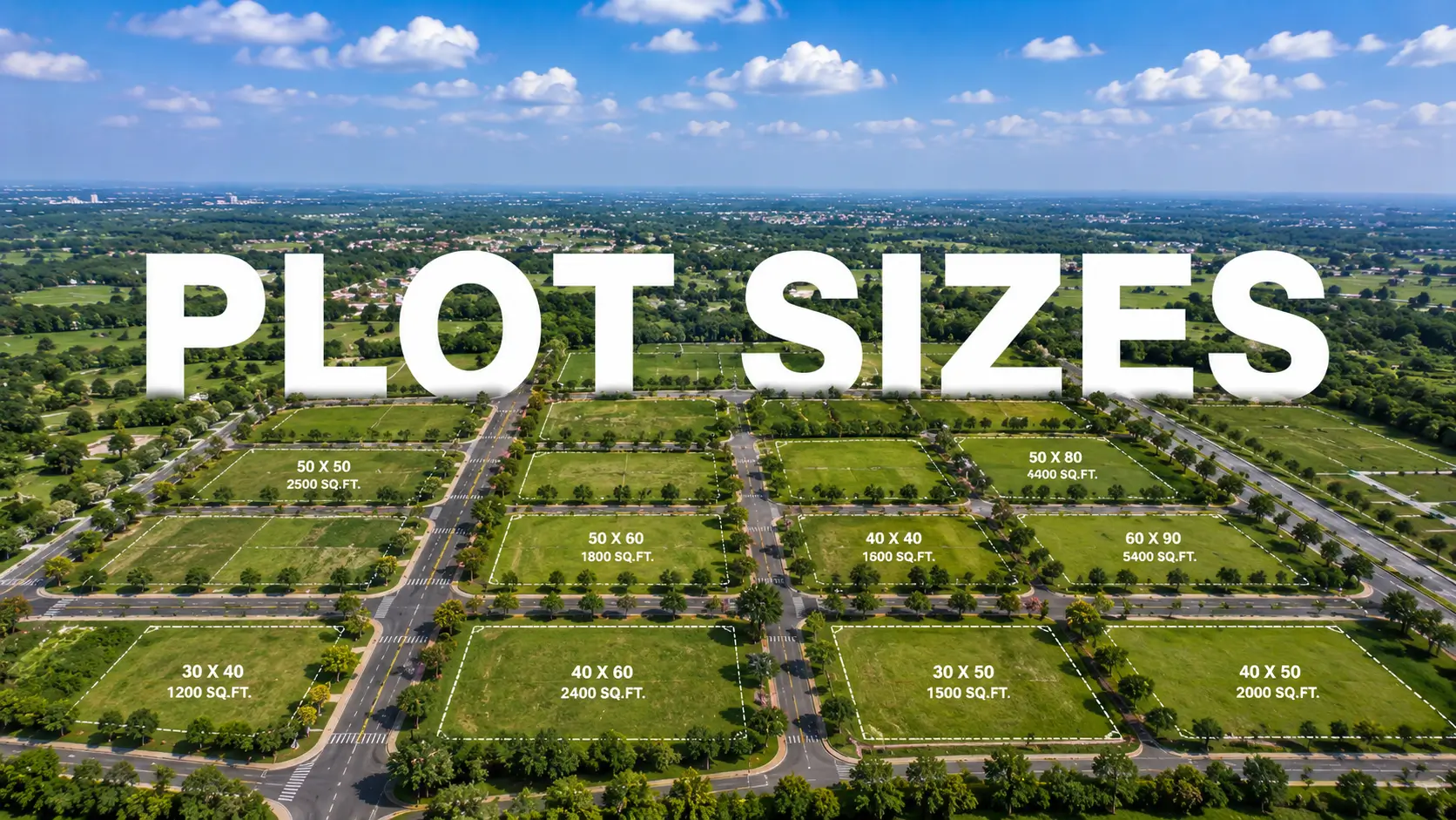 Why Seven Plot Sizes in a Single Community Is a Deliberate Design Decision