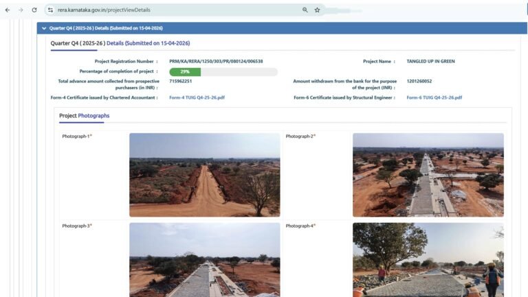 Construction Update Tangled Up in Green 15 April 2026